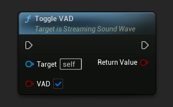 Toggle VAD