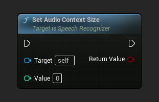 Set Audio Context Size