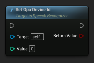 Set GPU Device ID
