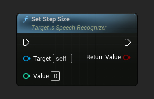 Set Step Size