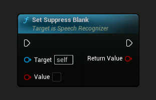 Set Suppress Blank